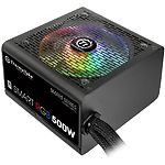 Изображение Блок питания Thermaltake Smart RGB 500W (PS-SPR-0500NHSAWE-1) #2 Фото Блок питания Thermaltake Smart RGB 500W (PS-SPR-0500NHSAWE-1) #2