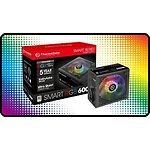 Изображение Блок питания Thermaltake Smart RGB 600W (PS-SPR-0600NHSAWE-1) #1 Фото Блок питания Thermaltake Smart RGB 600W (PS-SPR-0600NHSAWE-1) #1