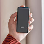 Изображение Внешний аккумулятор Power Bank Hoco Q1 Kraft 10000mAh Black (84234) #3 Фото Внешний аккумулятор Power Bank Hoco Q1 Kraft 10000mAh Black (84234) #3