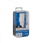 Изображение Автомобильное ЗУ RIVACASE VA4223 WD1 White, 3.4А ,5V #3 Фото Автомобильное ЗУ RIVACASE VA4223 WD1 White, 3.4А ,5V #3