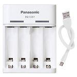 Фото Зарядное устройство Panasonic BQ-CC61E (BQ-CC61USB), AA/AAA, Eneloop ready, LED #2