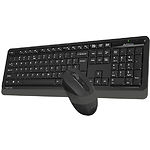 Изображение Клавиатура+мышь A4tech FG1010S Grey Fstyler беспроводная, USB, Black + Grey #1 Фото Клавиатура+мышь A4tech FG1010S Grey Fstyler беспроводная, USB, Black + Grey #1