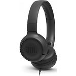 Изображение JBL TUNE T500 Black (JBLT500BLK), наушники накладные с микрофоном #5 Фото JBL TUNE T500 Black (JBLT500BLK), наушники накладные с микрофоном #5