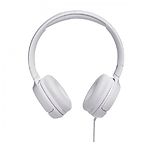 Изображение JBL TUNE T500 White (JBLT500WHT), наушники накладные с микрофоном #5 Фото JBL TUNE T500 White (JBLT500WHT), наушники накладные с микрофоном #5