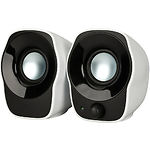 Фото Акустическая система Logitech Z120 black-white, 2*0,6W speaker, jack 3,5 + USB 980-000513 #1
