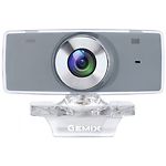 Фото WEB-камера Gemix F9 Gray, 1.3Mp dinamic/0.35Mp CMOS, USB, микрофон #3