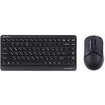 Изображение Клавиатура+мышь A4tech FG1112 Fstyler беспроводная, USB, Black Фото Клавиатура+мышь A4tech FG1112 Fstyler беспроводная, USB, Black