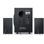 Фото Акустическая система REAL-EL M-580 black, 2.1 30W Woofer + 2*14 speaker, BT, FM, SD, USB, LED #7