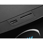 Фото Акустическая система REAL-EL M-580 black, 2.1 30W Woofer + 2*14 speaker, BT, FM, SD, USB, LED #4