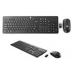 Изображение Клавиатура+мышь HP Slim Wireless (T6L04AA) Black Фото Клавиатура+мышь HP Slim Wireless (T6L04AA) Black