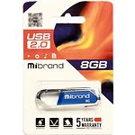 Фото USB Flash - 8GB (Mibrand Aligator Blue MI2.0/AL8U7U) #1