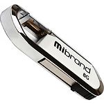 Фото USB Flash - 8GB (Mibrand Aligator White MI2.0/AL8U7W) #2