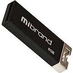 Фото USB Flash - 8GB (Mibrand Chameleon Black MI2.0/CH8U6B) #2