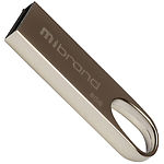 Фото USB Flash - 8GB (Mibrand Irbis Silver MI2.0/IR8U3S) #1