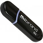 Фото USB Flash - 8GB (Mibrand Panther Black MI2.0/PA8P2B) #1