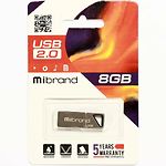 Фото USB Flash - 8GB (Mibrand Stingray Grey MI2.0/ST8U5G) #1