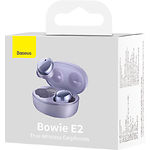 Фото Baseus E2 Bowie Purple (NGTW090005) Bluetooth гарнитура TWS #3