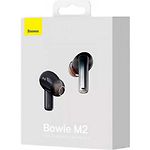 Фото Baseus M2 True Wireless Earphones Bowie Black (NGTW140001) Bluetooth гарнитура TWS #3