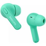 Изображение Philips TAT2206 TWS IPX4 Green (TAT2206GR/00) Bluetooth наушники с микрофоном #4 Фото Philips TAT2206 TWS IPX4 Green (TAT2206GR/00) Bluetooth наушники с микрофоном #4
