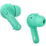 Изображение Philips TAT2206 TWS IPX4 Green (TAT2206GR/00) Bluetooth наушники с микрофоном #1 Фото Philips TAT2206 TWS IPX4 Green (TAT2206GR/00) Bluetooth наушники с микрофоном #1