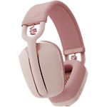 Изображение Logitech Zone Vibe 100 Rose (981-001224) Bluetooth наушники с микрофоном #1 Фото Logitech Zone Vibe 100 Rose (981-001224) Bluetooth наушники с микрофоном #1