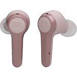 Изображение JBL TUNE T215TWS Pink (JBLT215TWSPIK), наушники с микрофоном, вкладыши, Bluetooth #1 Фото JBL TUNE T215TWS Pink (JBLT215TWSPIK), наушники с микрофоном, вкладыши, Bluetooth #1