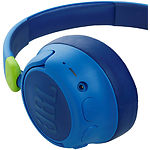 Фото JBL JR460NC Blue (JBLJR460NCBLU), детские наушники с микрофоном, с оголовьем, Bluetooth #4