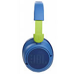 Фото JBL JR460NC Blue (JBLJR460NCBLU), детские наушники с микрофоном, с оголовьем, Bluetooth #3