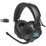 Изображение JBL QUANTUM 610 BLACK (JBLQUANTUM610BLK) Wireless наушники с микрофоном накладные Фото JBL QUANTUM 610 BLACK (JBLQUANTUM610BLK) Wireless наушники с микрофоном накладные