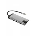Фото Концентратор HUB USB 3.2 Verbatim (49142) USB3.2 Type-C --> HDMI 4K + RJ-45 + 3xUSB3.0+USB Type-C+ S #2