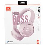 Изображение JBL TUNE T510BT Rose (JBLT510BTROSEU), наушники с микрофоном с оголовьем, Bluetooth #1 Фото JBL TUNE T510BT Rose (JBLT510BTROSEU), наушники с микрофоном с оголовьем, Bluetooth #1
