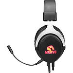 Изображение MARVO HG9052 Red-LED Black 7.1 игровая гарнитура Фото MARVO HG9052 Red-LED Black 7.1 игровая гарнитура