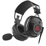 Изображение MARVO HG9053 Red-LED Black 7.1 игровая гарнитура Фото MARVO HG9053 Red-LED Black 7.1 игровая гарнитура