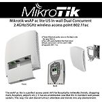 Изображение Точка доступа Mikrotik wsAP ac lite (RBwsAP-5Hac2nD) WiFi #1 Фото Точка доступа Mikrotik wsAP ac lite (RBwsAP-5Hac2nD) WiFi #1