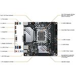Изображение Материнская плата ASUS PRIME H610I-PLUS D4-CSM, s1700, mini-ITX #1 Фото Материнская плата ASUS PRIME H610I-PLUS D4-CSM, s1700, mini-ITX #1