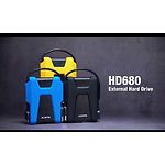 Внешний диск A-DATA HD680 2TB ext. Black 2,5" USB 3.1 (AHD680-2TU31-CBK) - фото