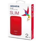 Фото внешний HDD A-DATA HV300 1TB ext. Red 2,5" USB 3.1 (AHV300-1TU31-CRD) #2