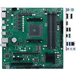 Изображение Материнская плата ASUS PRO B550M-C/CSM, AM4, mATX #2 Фото Материнская плата ASUS PRO B550M-C/CSM, AM4, mATX #2