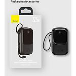 Изображение Внешний аккумулятор Power Bank Baseus (PPQD-I01) Qpow Quick Charge 20000mAh 22W Black #2 Фото Внешний аккумулятор Power Bank Baseus (PPQD-I01) Qpow Quick Charge 20000mAh 22W Black #2