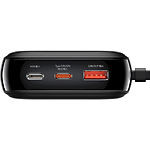 Изображение Внешний аккумулятор Power Bank Baseus (PPQD-I01) Qpow Quick Charge 20000mAh 22W Black #1 Фото Внешний аккумулятор Power Bank Baseus (PPQD-I01) Qpow Quick Charge 20000mAh 22W Black #1