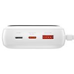 Фото Внешний аккумулятор Power Bank Baseus (PPQD-I02) Qpow Quick Charge 20000mAh 22W White #3