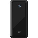 Изображение Внешний аккумулятор Power Bank Silicon Power QS28 20000 mAh Black (SP20KMAPBKQS280K) Фото Внешний аккумулятор Power Bank Silicon Power QS28 20000 mAh Black (SP20KMAPBKQS280K)