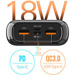 Изображение Внешний аккумулятор Power Bank Silicon Power QS28 20000 mAh Black (SP20KMAPBKQS280K) #2 Фото Внешний аккумулятор Power Bank Silicon Power QS28 20000 mAh Black (SP20KMAPBKQS280K) #2