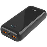 Изображение Внешний аккумулятор Power Bank Silicon Power QS28 20000 mAh Black (SP20KMAPBKQS280K) #1 Фото Внешний аккумулятор Power Bank Silicon Power QS28 20000 mAh Black (SP20KMAPBKQS280K) #1