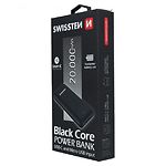 Изображение Внешний аккумулятор Power Bank Swissten Core (22013928) Black 20000 mAh #2 Фото Внешний аккумулятор Power Bank Swissten Core (22013928) Black 20000 mAh #2