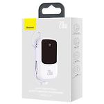 Изображение Внешний аккумулятор Power Bank Baseus (PPQD-H02) Qpow Quick Charge 20000mAh 20W White #2 Фото Внешний аккумулятор Power Bank Baseus (PPQD-H02) Qpow Quick Charge 20000mAh 20W White #2