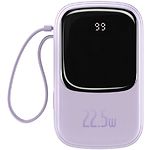 Фото Внешний аккумулятор Power Bank Baseus (PPQD-I05) Qpow Quick Charge 20000mAh 22W Purple