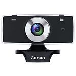 Фото WEB-камера Gemix F9 Black, 1.3Mp dinamic/0.35Mp CMOS, USB, микрофон #5