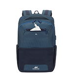Изображение Рюкзак для Notebook RivaCase 7767 Steel blue/aquamarine с диагональю дисплея 15.6" #13 Фото Рюкзак для Notebook RivaCase 7767 Steel blue/aquamarine с диагональю дисплея 15.6" #13