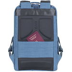 Фото Рюкзак для Notebook RivaCase 8365 Blue с диагональю дисплея 17.3' #7